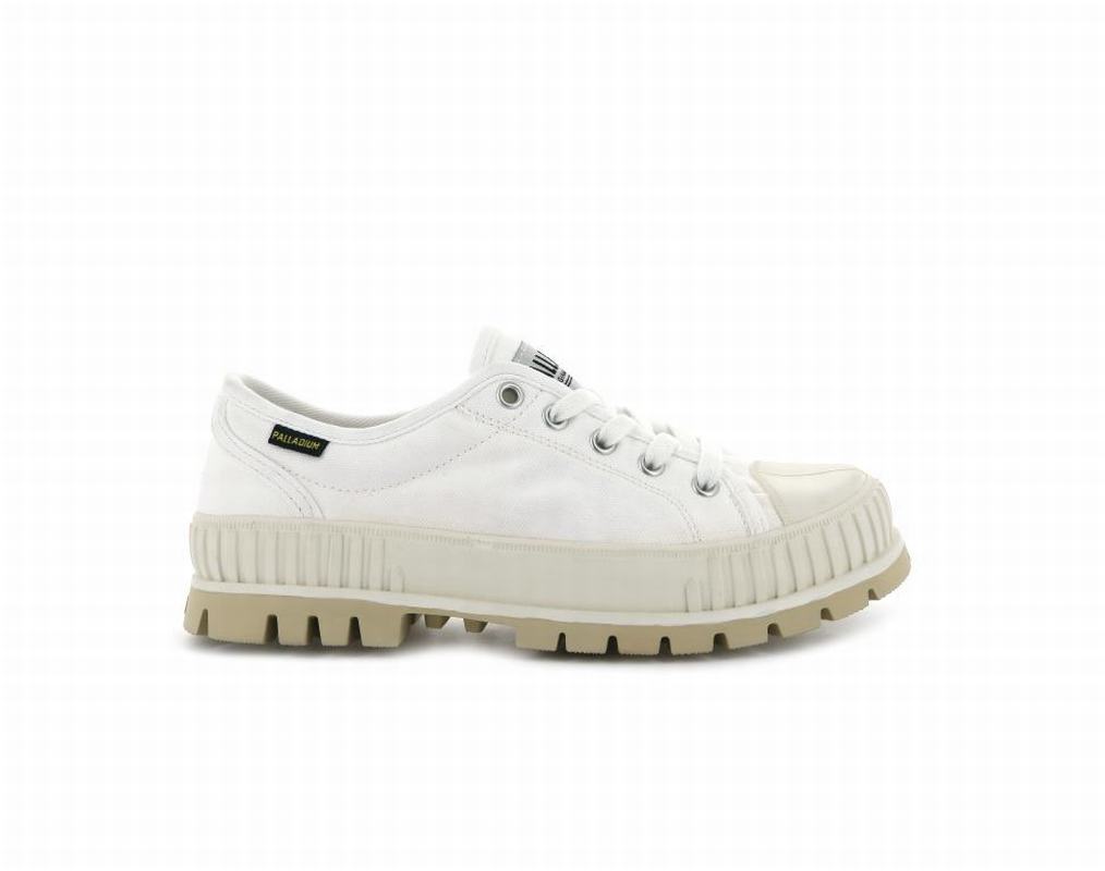 Palladium Pallashock Og Womens Low Top Sneakers White Australia [DPFAZU-248]